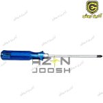 پیچ گوشتی چهارسو ضربه خور 150*6 دسته کریستالی هامبورگ Hamburg