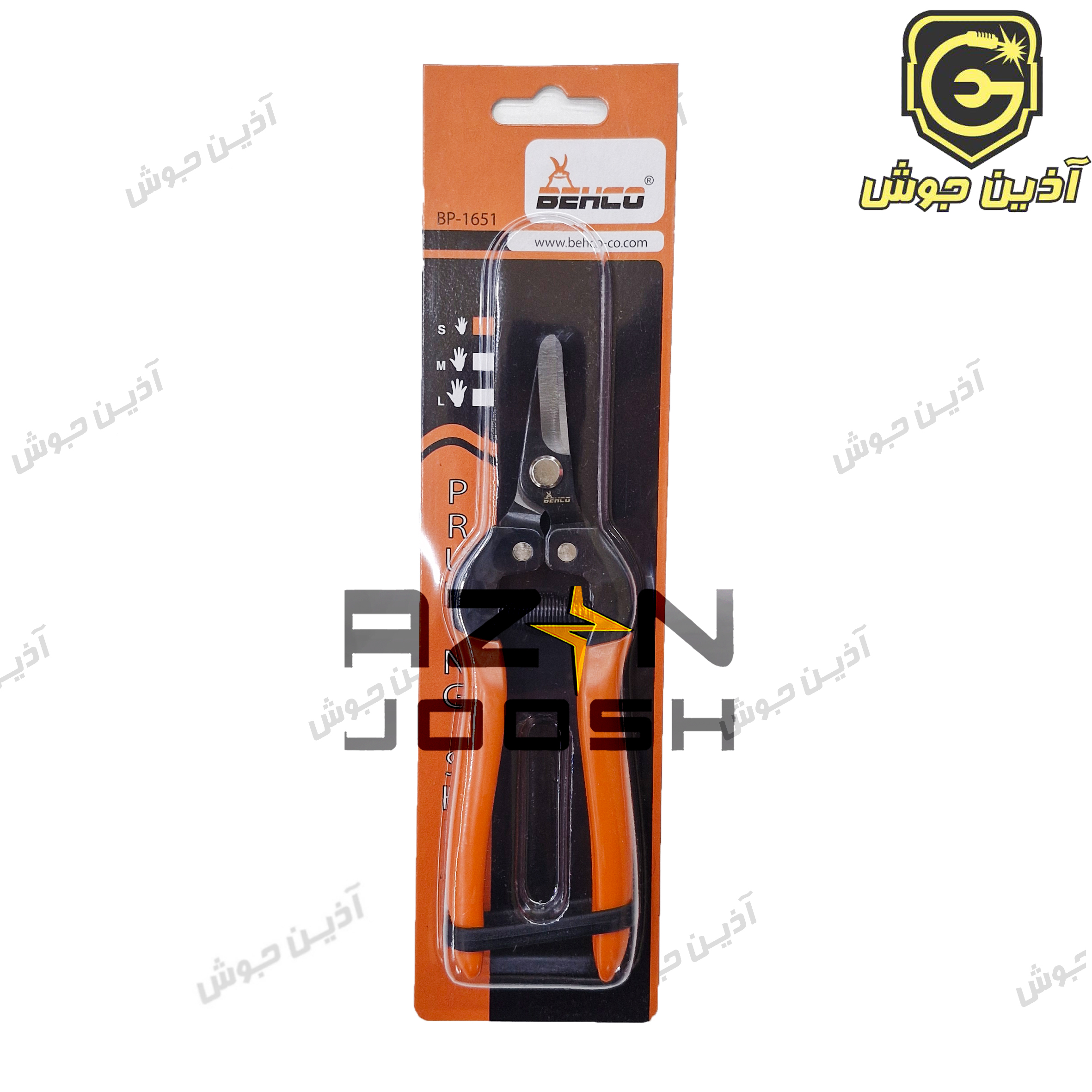 قیچی بارچین سرکج بهکو Behco مدل BP-1651 قیچی بارچین سرکج بهکو Behco مدل BP-1651