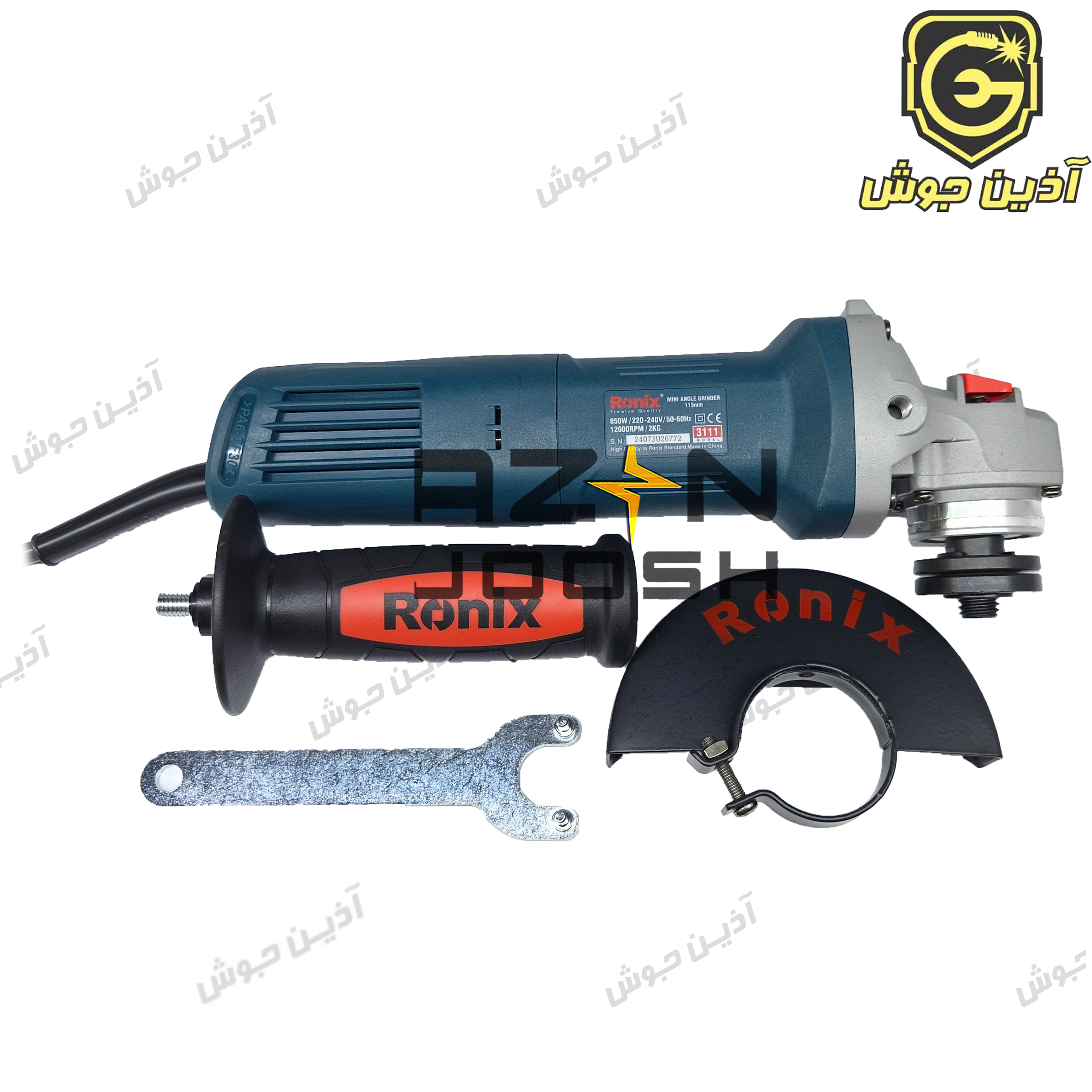 مینی فرز 850 وات رونیکس Ronix مدل 3111 مینی فرز 850 وات رونیکس Ronix مدل 3111