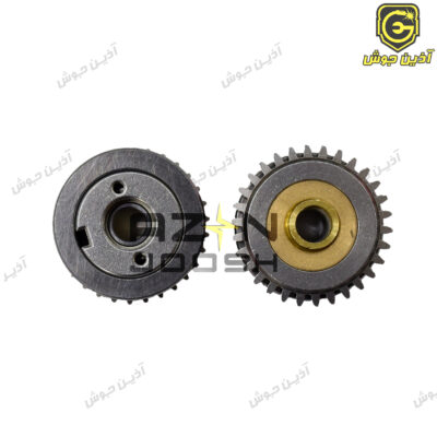 چرخدنده بالایی متصل به قرقره تخت بدون شیار وایرفیدر 4125N2 مربوط به شاسی SSJ-13A