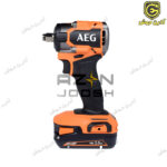 بکس شارژی 18 ولت 1/2 براش لس 280 نیوتن آاگ AEG باطری دار مدل BSS18S12BL2+SETLL1820SAL-LK3