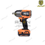 بکس شارژی 18 ولت 1/2 براش لس 785 نیوتن آاگ AEG باطری دار مدل BSS18MTF12BL+SETLL1820SAL-LK3