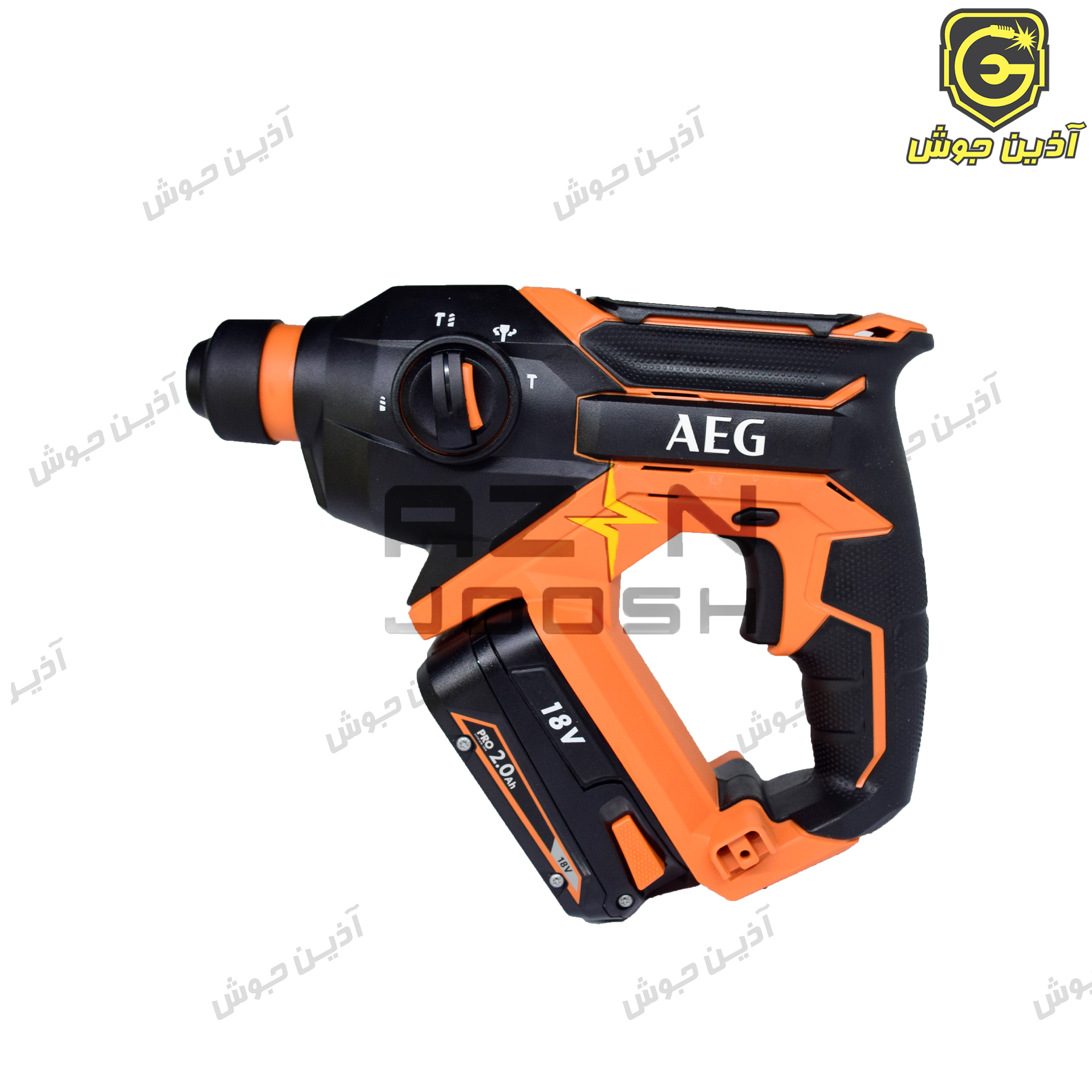 دریل بتن کن شارژی 18 ولت 16 م.م آاگ AEG باطری دار مدل BBH18C+SETLL1820SAL-LK3 دریل بتن کن شارژی 18 ولت 16 م.م آاگ AEG باطری دار مدل BBH18C+SETLL1820SAL-LK3