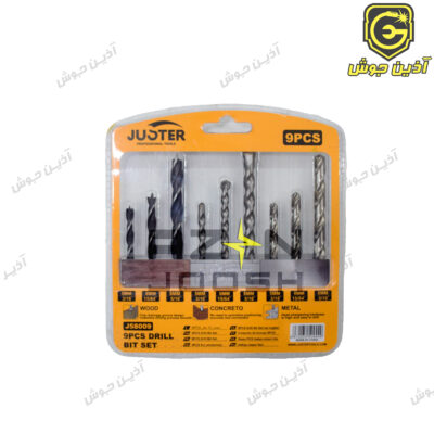 ست مته 9 پارچه جاستر Juster مدل J58009