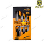 ست پیچ گوشتی 6 پارچه جاستر Juster مدل JLD13001