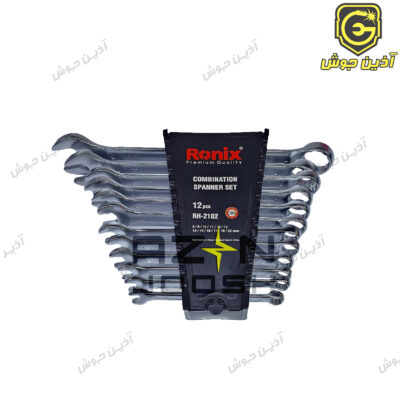 ست آچار يكسر رينگي كارتي 12 عددي رونيكس RONIX مدل RH-2102