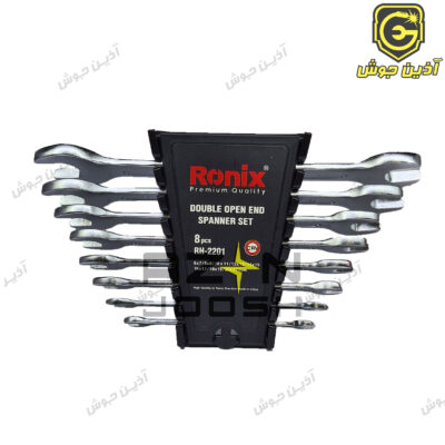 ست آچار دوسر تخت كارتي 8 عددي رونيكس RONIX مدل RH-2201