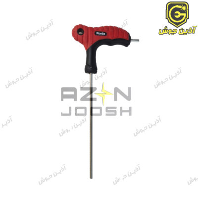 آچار آلن تکی دسته T شش گوش سایز 4 رونیکس Ronix مدل RH-2007