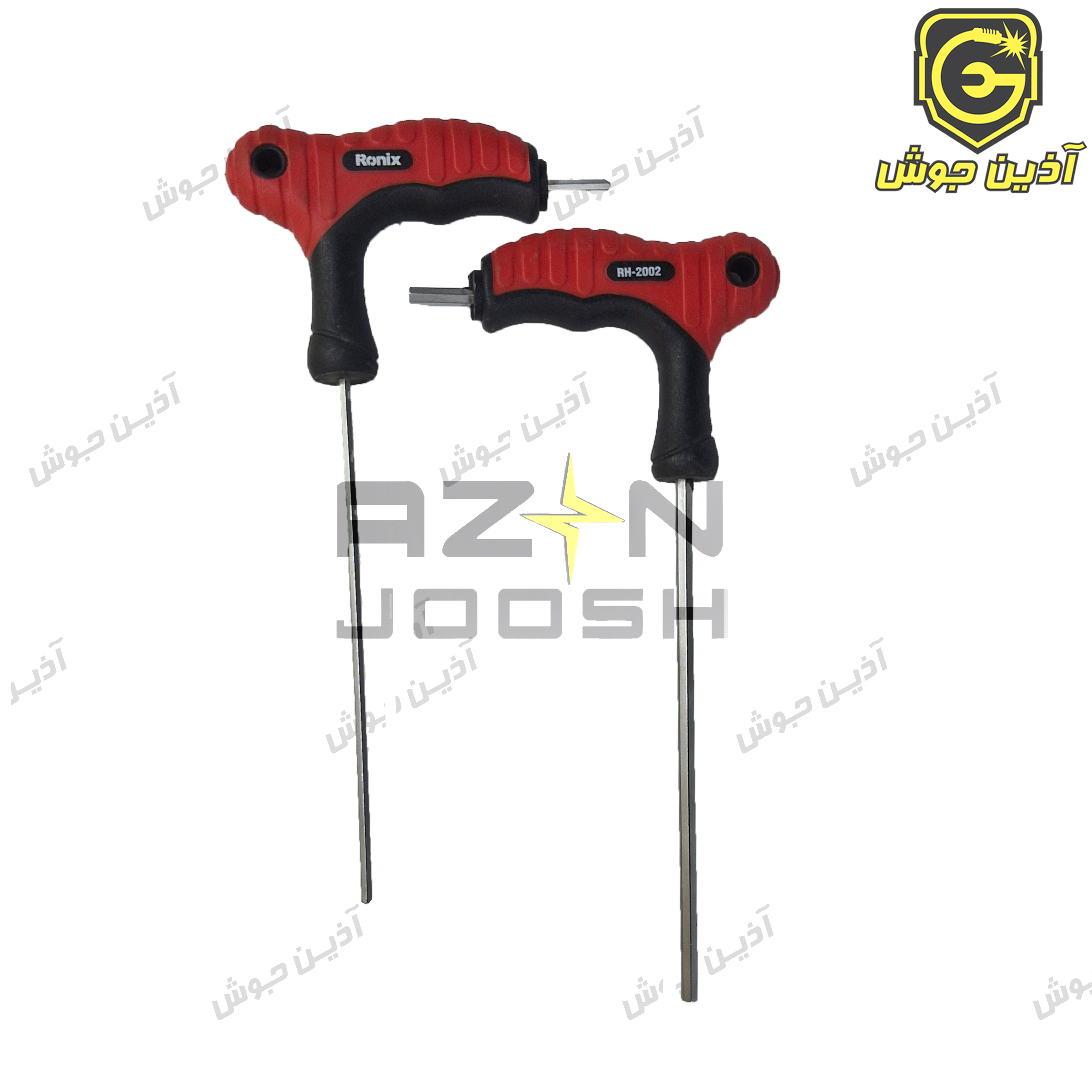 آچار آلن تکی دسته T شش گوش سایز 3 رونیکس Ronix مدل RH-2002 آچار آلن تکی دسته T شش گوش سایز 3 رونیکس Ronix مدل RH-2002