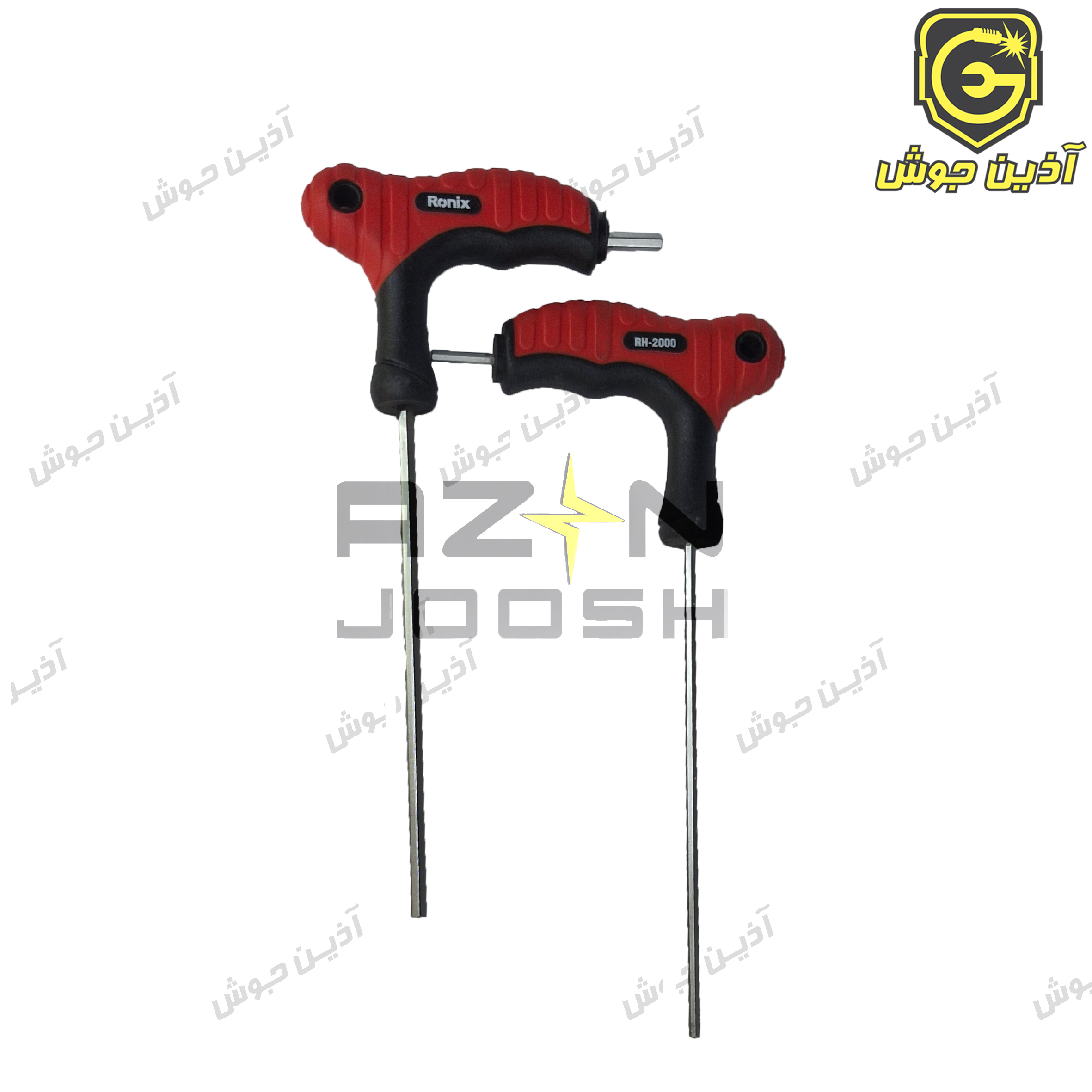 آچار آلن تکی دسته T شش گوش سایز 2 رونیکس Ronix مدل RH-2000 آچار آلن تکی دسته T شش گوش سایز 2 رونیکس Ronix مدل RH-2000