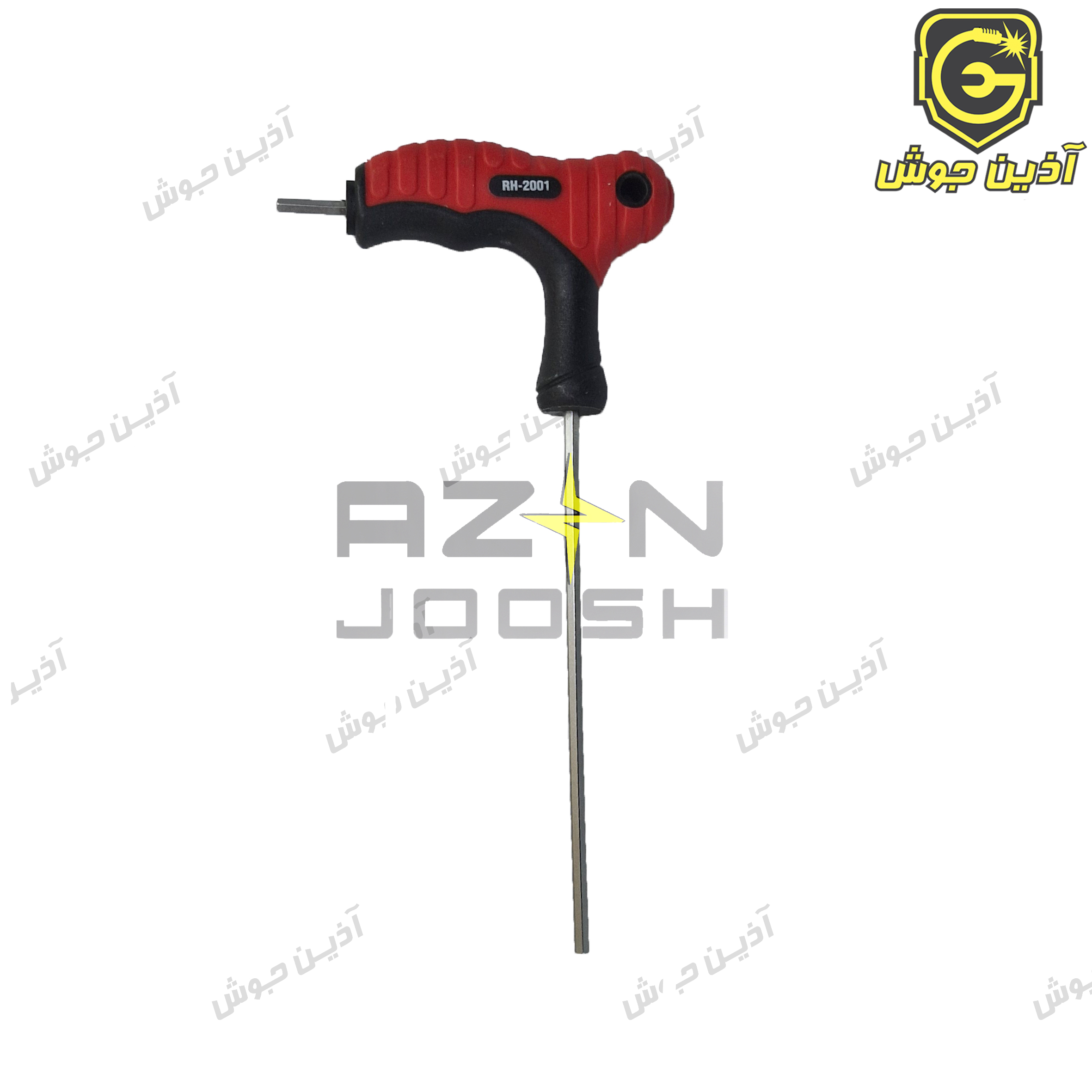 آچار آلن تکی دسته T شش گوش سایز 5/2 رونیکس Ronix مدل RH-2001 آچار آلن تکی دسته T شش گوش سایز 5/2 رونیکس Ronix مدل RH-2001