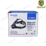 چراغ پیشانی (هدلایت) شارژی هیوندای HYUNDAI مدل HL6010-B
