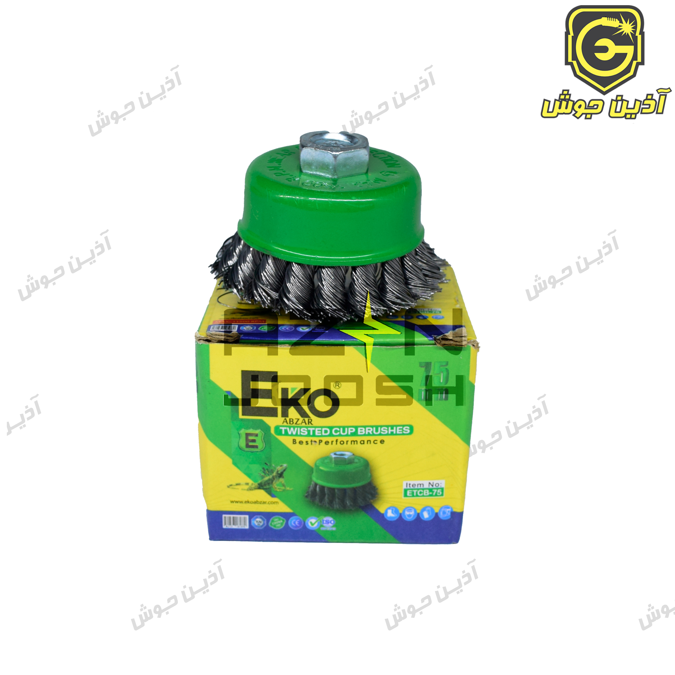 فرچه کاسه ای بافته سایز 7.5 اکو EKO مدل ETCB-75 فرچه کاسه ای بافته سایز 7.5 اکو EKO مدل ETCB-75