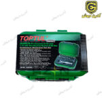 جعبه بکس و بیت 30 پارچه درایو 1/4 تاپ تول TOPTUL مدل GABW3001