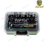 جعبه بکس و بیت 23 پارچه درایو 1/4 تاپ تول TOPTUL مدل GABW2301