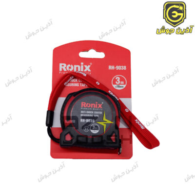 متر 3 متری روکش دار نشکن دوطرفه رونیکس Ronix مدل RH-9038