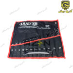 ست آچار یکسر رینگی 12 پارچه کیفی آریل Ariel مدل ARAY1201